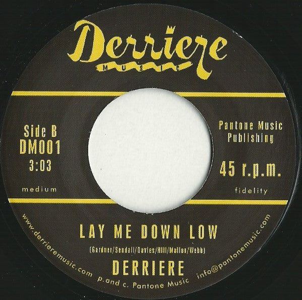 Derriere : Battle Plan (7")