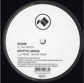 Biome (2) / Kryptic Minds : The Raven / Hybrid (Biome Remix) (12")