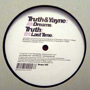 Truth (18) : Dreams / Last Time (12")