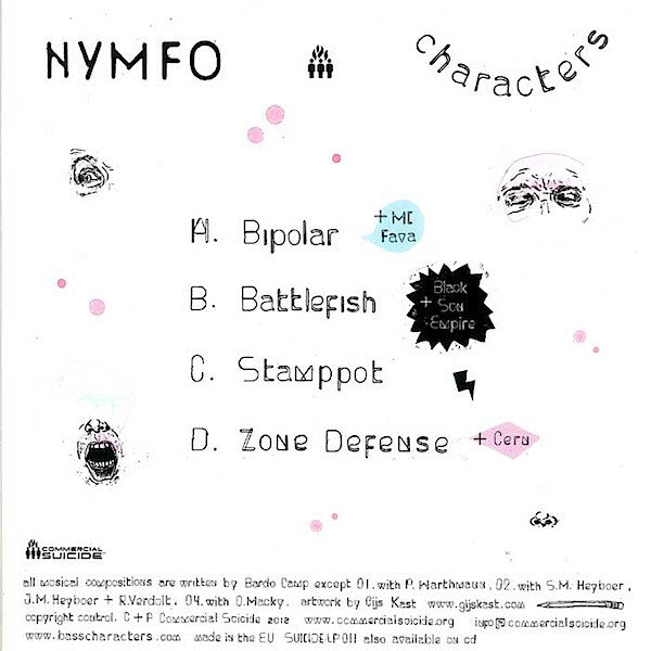 Nymfo (2) : Characters (2x12", Ltd, Blu)