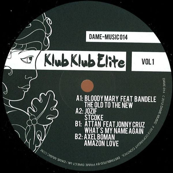 Various : Klub Klub Elite Vol 1 (12")
