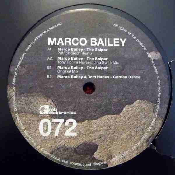 Marco Bailey : The Sniper (12")