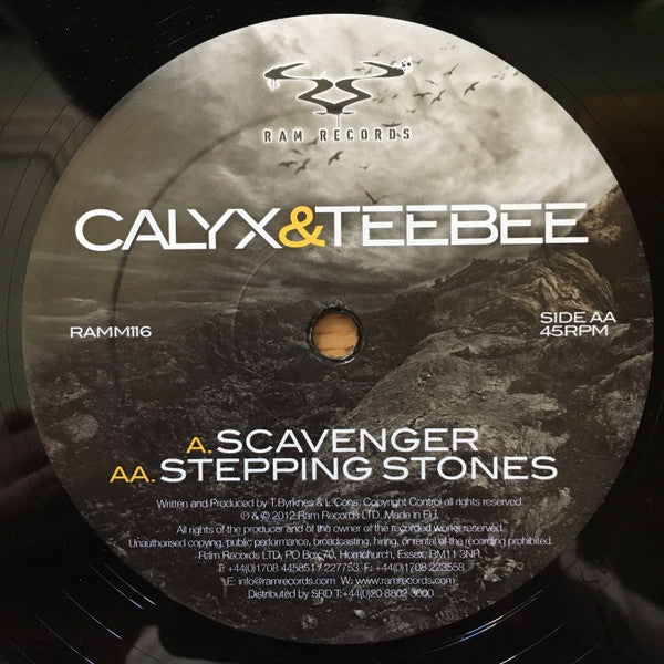 Calyx & Teebee : Scavenger / Stepping Stones (12")