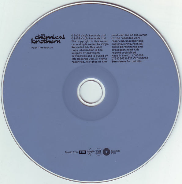 The Chemical Brothers : Push The Button (CD, Album)