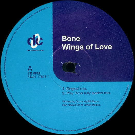 Bone (2) : Wings Of Love (12")