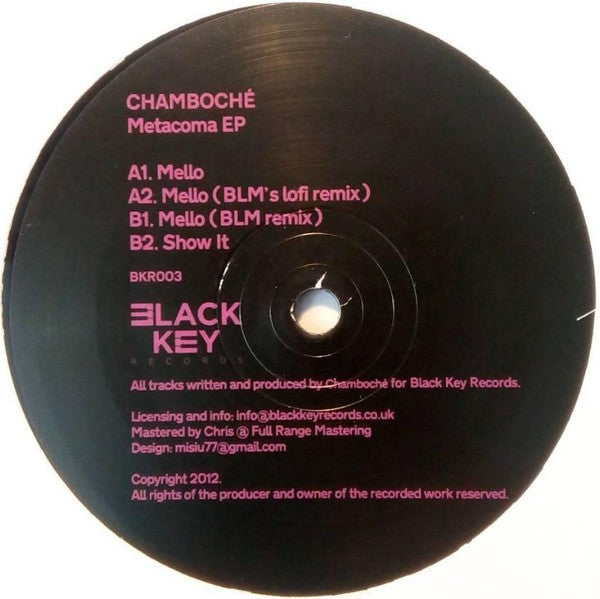 Chamboche : Metacoma EP (12", EP)