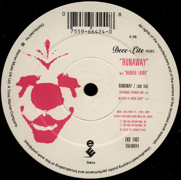 Deee-Lite : Runaway / Rubber Lover (12")