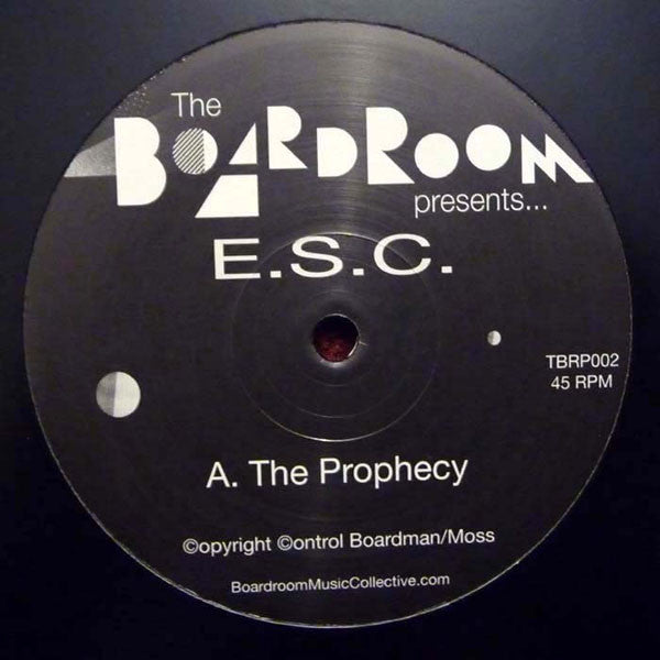 E.S.C. : The Prophecy EP (12")