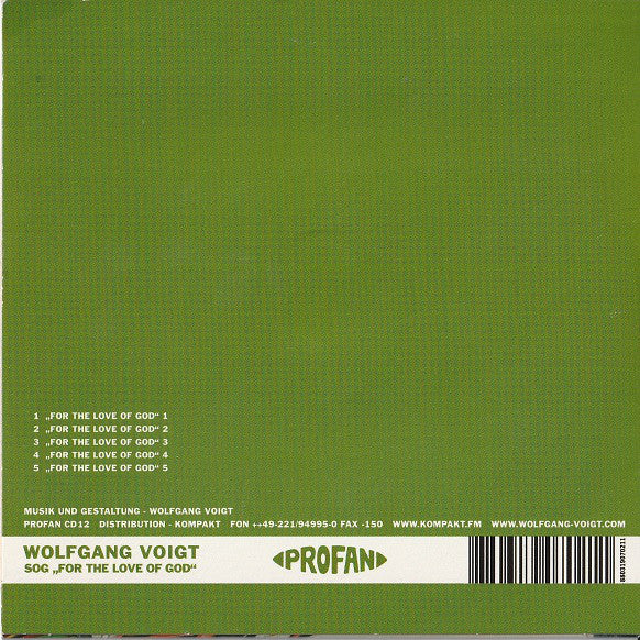 Sog (3) : For The Love Of God (CD + 12" + Album)