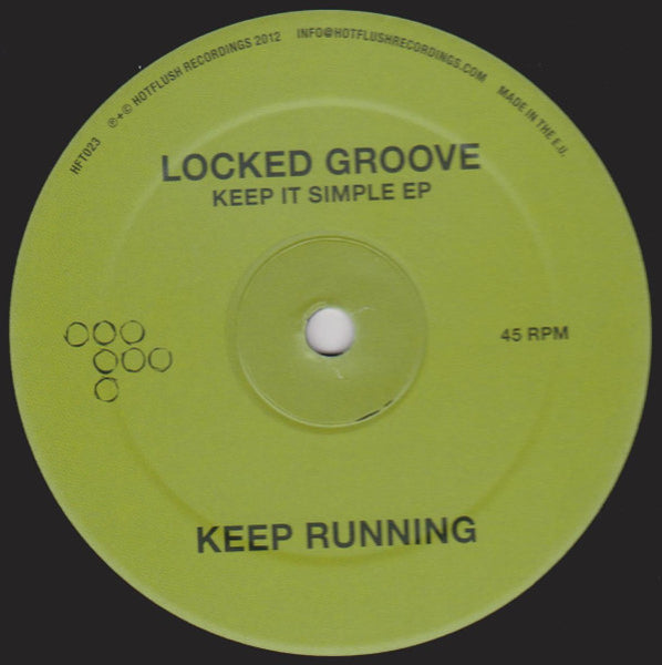 Locked Groove : Keep It Simple EP (12", EP)