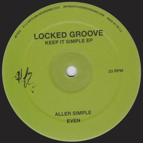 Locked Groove : Keep It Simple EP (12", EP)
