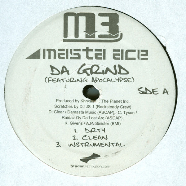 Masta Ace : Da Grind / Do It Man (12")