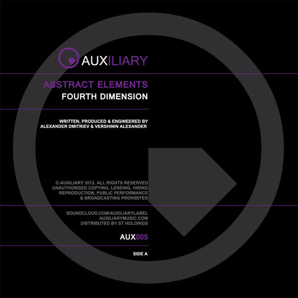 Abstract Elements : Fourth Dimension (12", Mar)