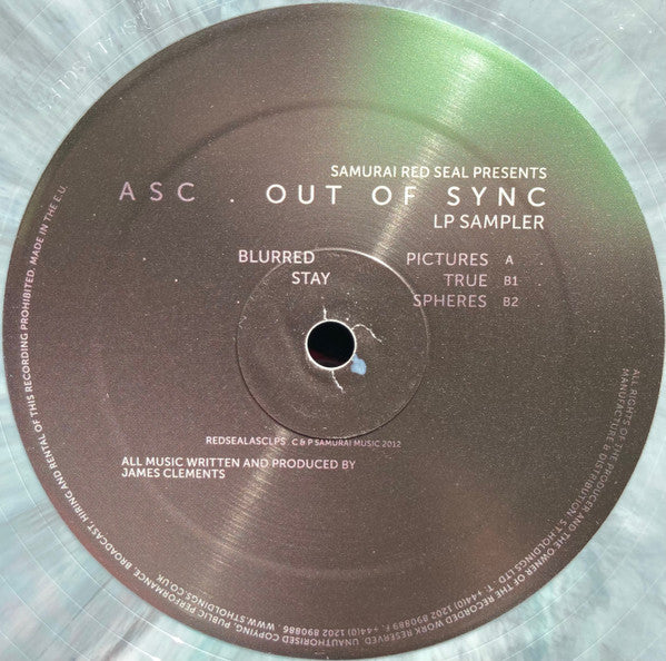 ASC : Out Of Sync LP Sampler (12", Smplr, Gre)