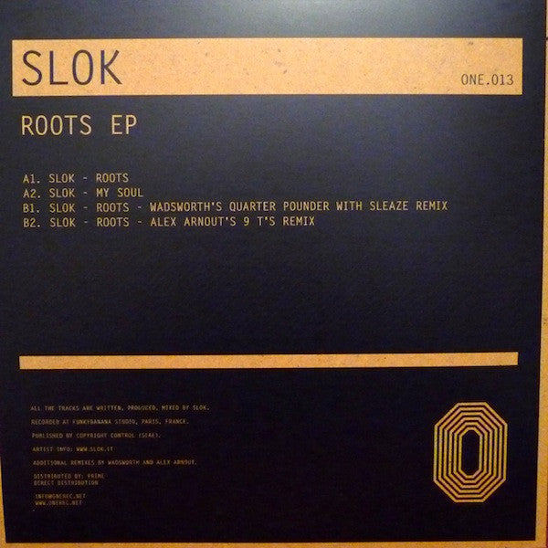 Slok : Roots EP (12", EP)