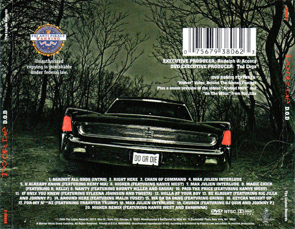 Do Or Die : D.O.D (CD, Album + DVD-V, NTSC)