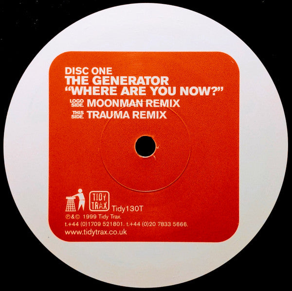 The Generator : Where Are You Now? (12", 1/2)