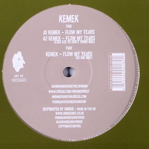 Kemek The Dope Computer : Flow My Tears (12")