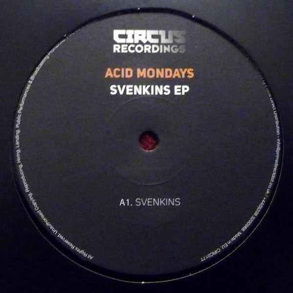 Acid Mondays : Svenkins EP (12", EP)