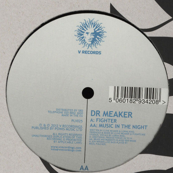 Dr Meaker : Fighter / Music In The Night (12")