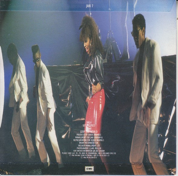 Jaki Graham : Set Me Free (7", Single)