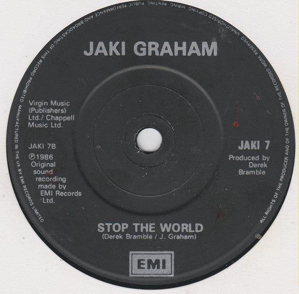 Jaki Graham : Set Me Free (7", Single)