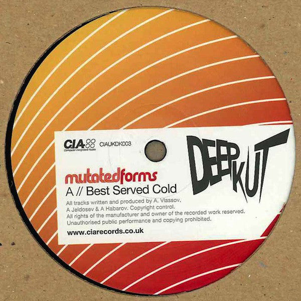 Mutated Forms : Best Served Cold / Look What You Have Done (12")