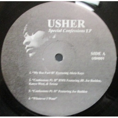 Usher : Special Confessions EP (12", EP, Unofficial)