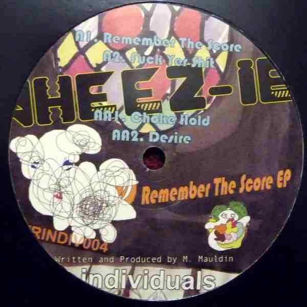 DJ Wheez-ie : Remember The Score EP (12", EP)