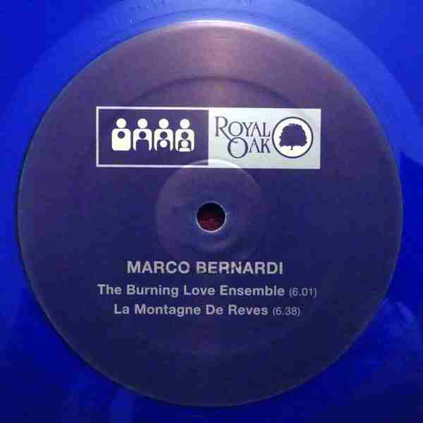 Marco Bernardi : The Burning Love Ensemble (12", Blu)