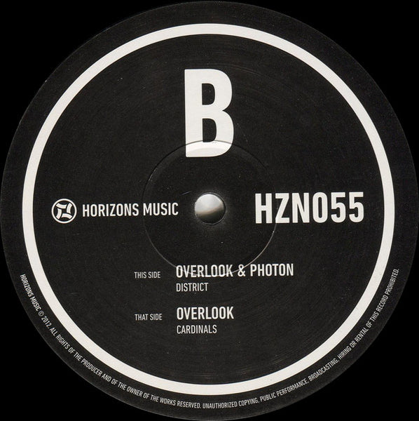 Overlook (2) & Photon (8) : Cardinals / District (12")