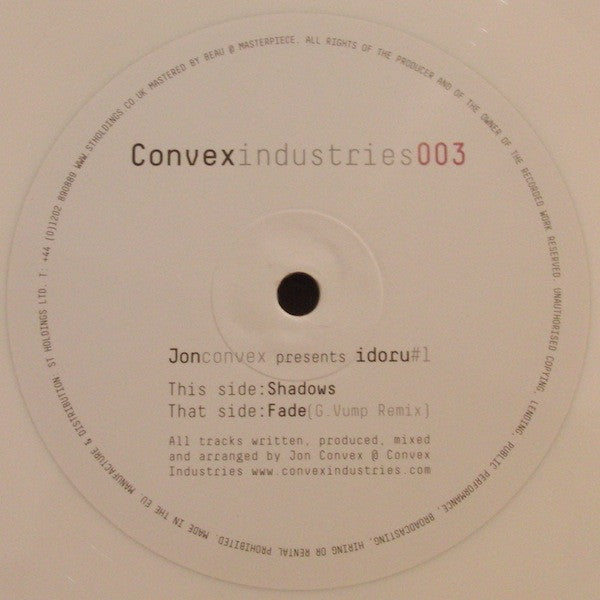 Jon Convex : Idoru #1 (2x10", EP, Whi)