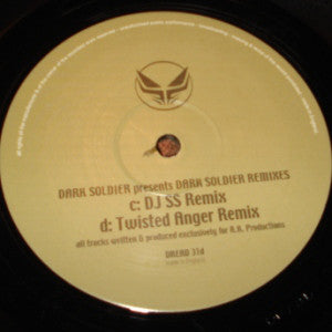 Dark Soldier : Dark Soldier (Remixes) (2x12")