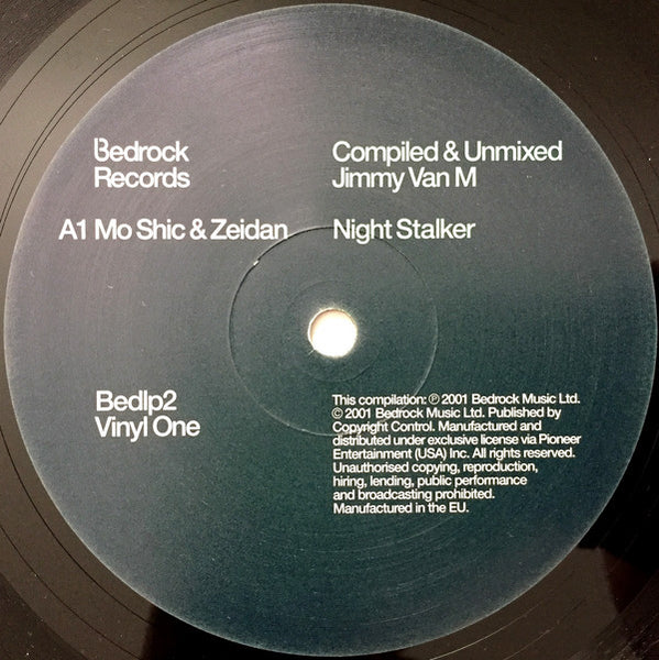 Jimmy Van M : Bedrock: Compiled & Unmixed By Jimmy Van M (3xLP, Comp)