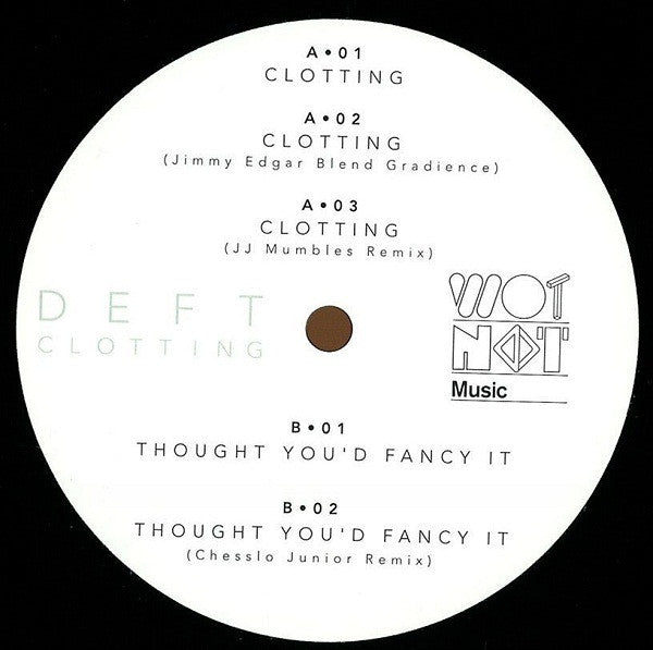 Deft (2) : Clotting (12", EP)