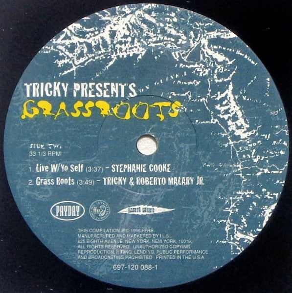 Tricky : Tricky Presents Grassroots (12", EP, Comp)