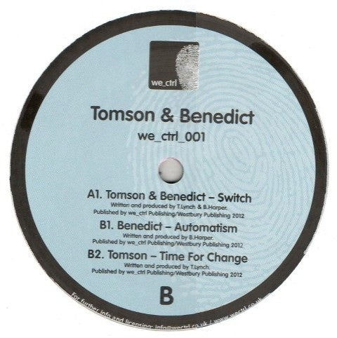 Tomson & Benedict : we_ctrl [1] (12")