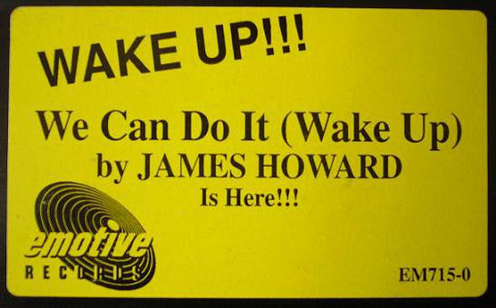 Charles Dockins Presents James Howard : We Can Do It (Wake Up) (12")