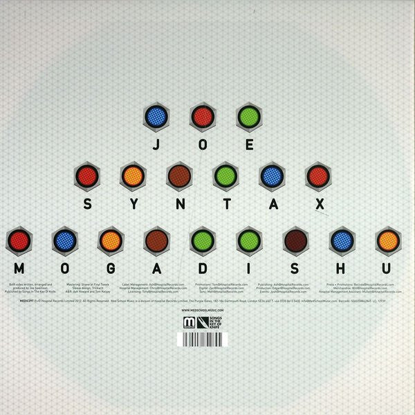 Joe Syntax : Modus Bass Fun / Mogadishu (12")