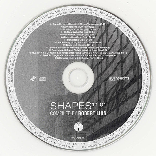 Robert Luis : Shapes 11:01 (2xCD, Comp)