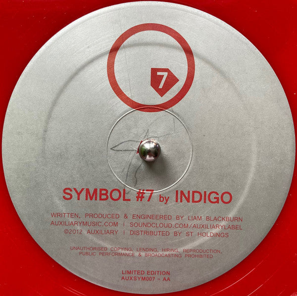 Indigo (25) : Symbol #7 (12", Ltd, Red)