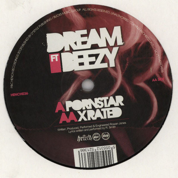 Dream (19) Ft. Beezy : Porn Star / X Rated (12")
