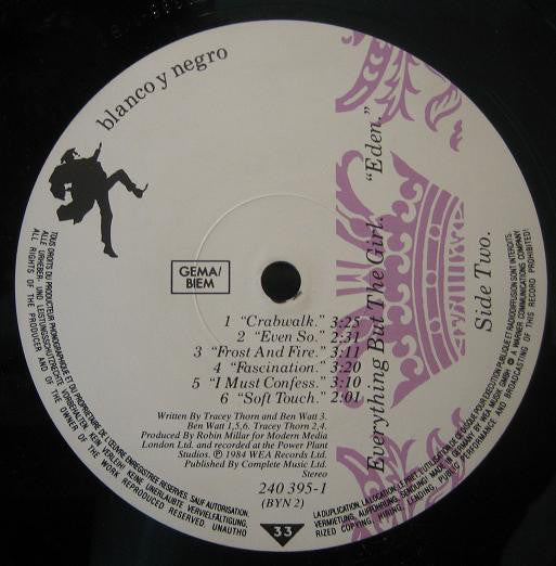 Everything But The Girl : Eden (LP, Album)