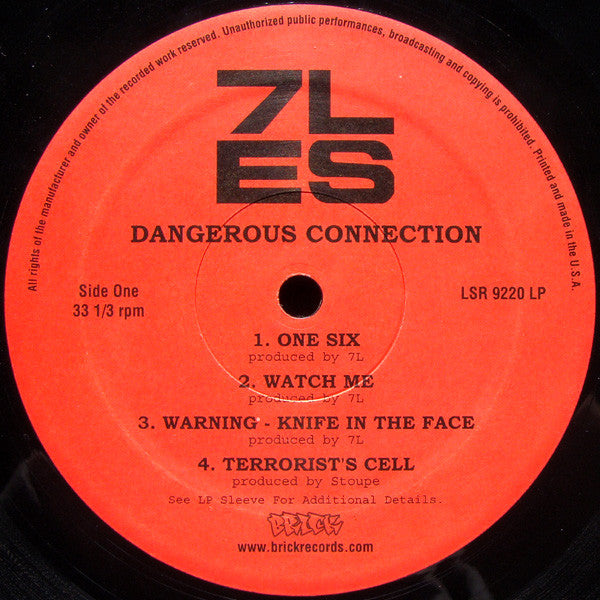 7L & Esoteric : Dangerous Connection (2xLP, Album)