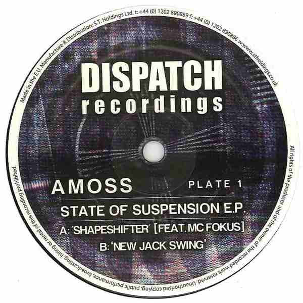 Amoss : State Of Suspension E.P. Plate 1 (12", EP)