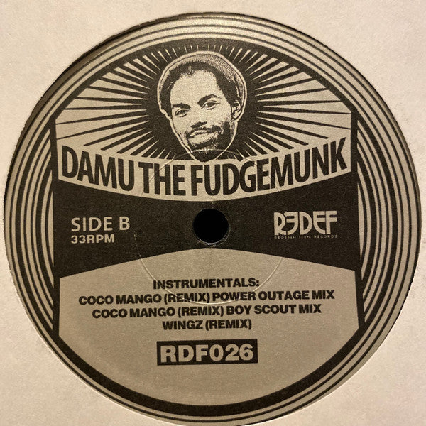 Damu The Fudgemunk / Union (16) : Union Remix Instrumentals (10")