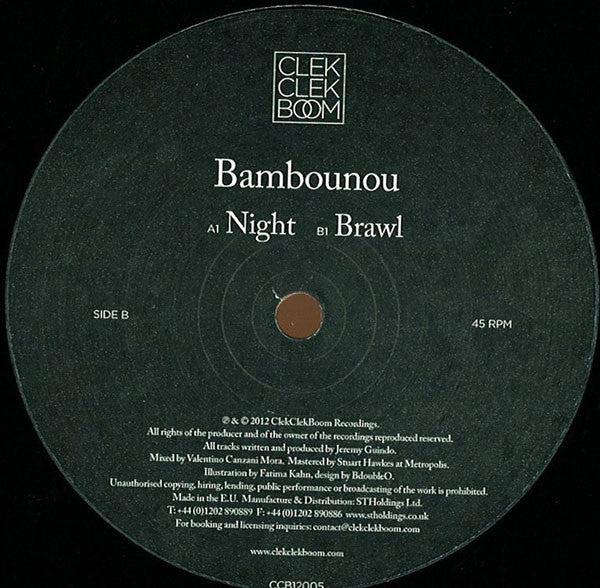 Bambounou : Night (12")