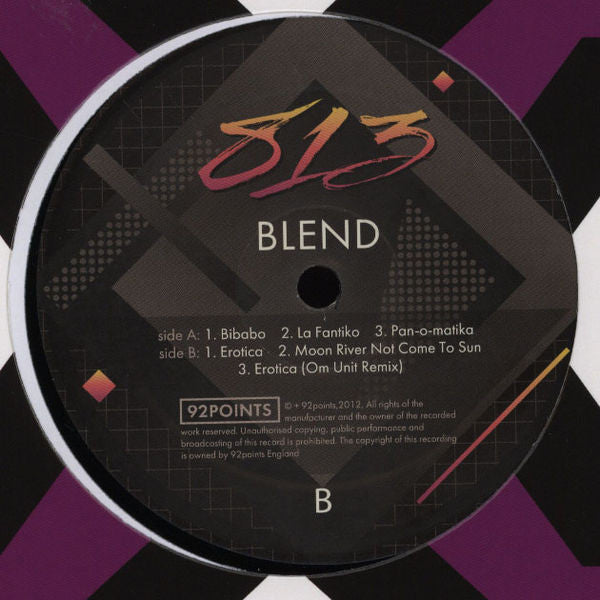 813 (2) : Blend (12", EP)