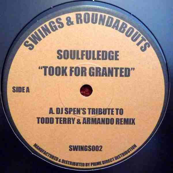 Soulfuledge : Took For Granted (12")