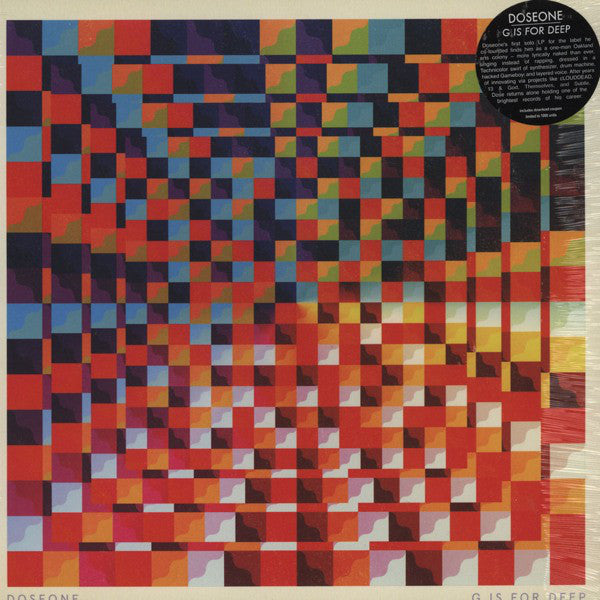 Dose One : G Is For Deep (LP, Album)